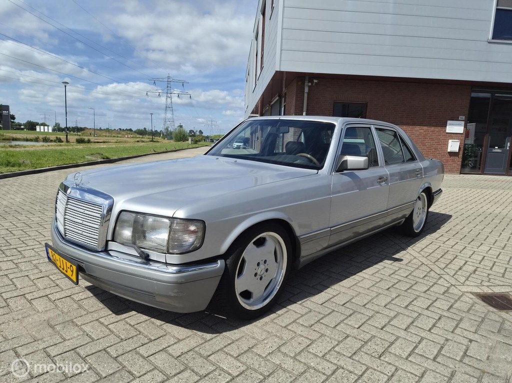 Mercedes S-Klasse W126 500 SE APK 06/2027 WEGENBELASTINGVRIJ, Automaat, Achterwielaandrijving, Gebruikt, Overige carrosserieën