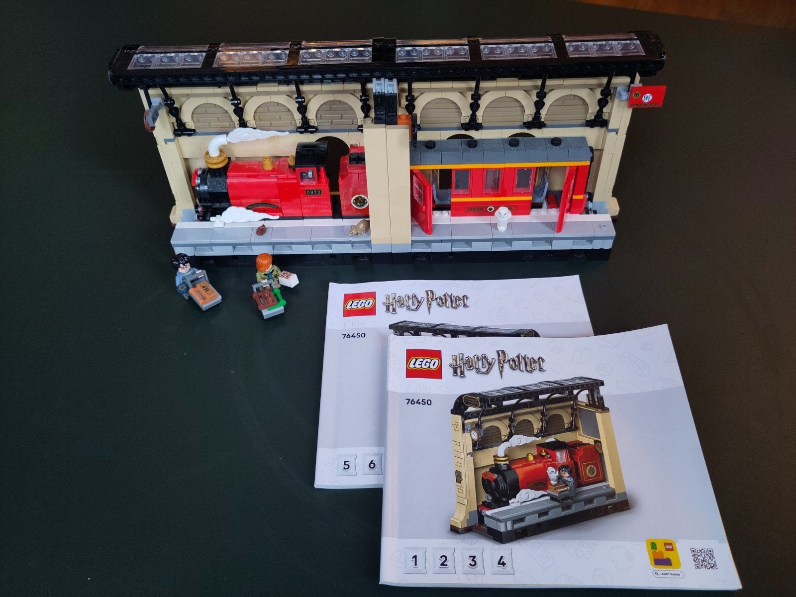 LEGO Harry Potter Perron 9 3/4 boekensteun, Kinderen en Baby's, Ophalen, Zo goed als nieuw