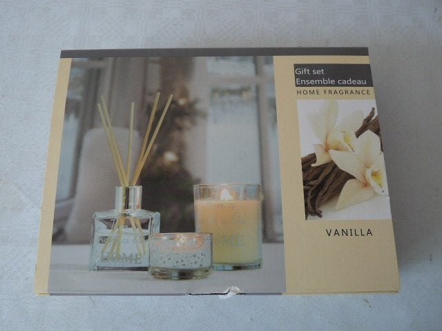 Geurset Vanilla Geurstokjes etc  giftset Nieuw, Ophalen of Verzenden, Nieuw, Landelijk