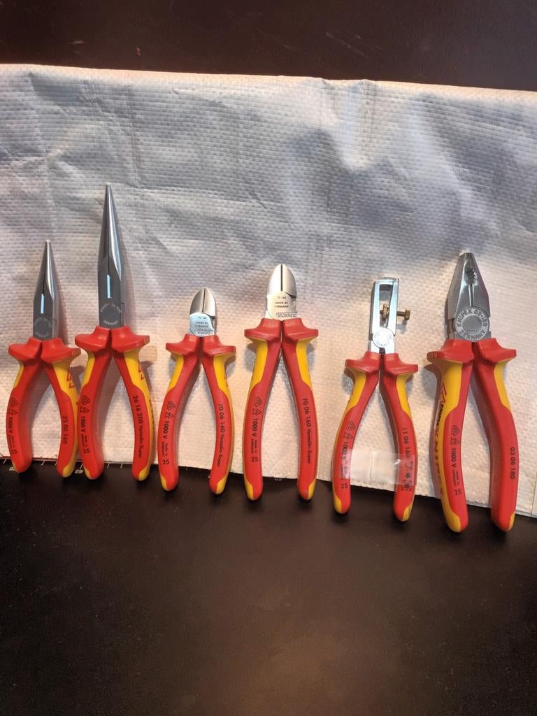 Knipex VDE tangenset, Ophalen, Nieuw