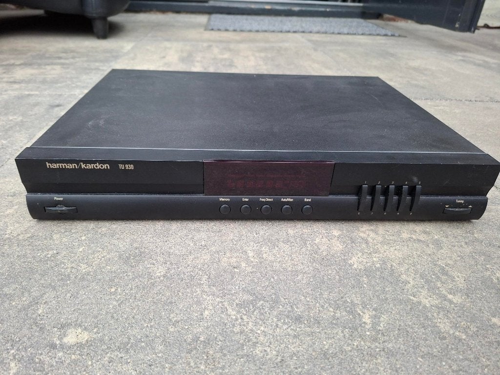 Harman/Kardon TU 930 Tuner - Klassieke Audio, Ophalen of Verzenden, Gebruikt, Analoog
