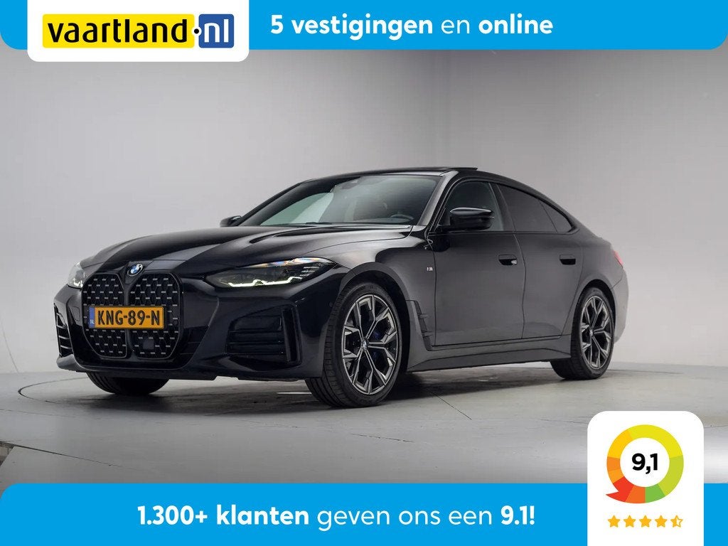 BMW 4 Serie Gran Coupe 420i M Sport Shadow Aut. [ Schuifdak, Auto's, BMW, Bedrijf, Te koop, 4-Serie Gran Coupé, ABS, Achteruitrijcamera