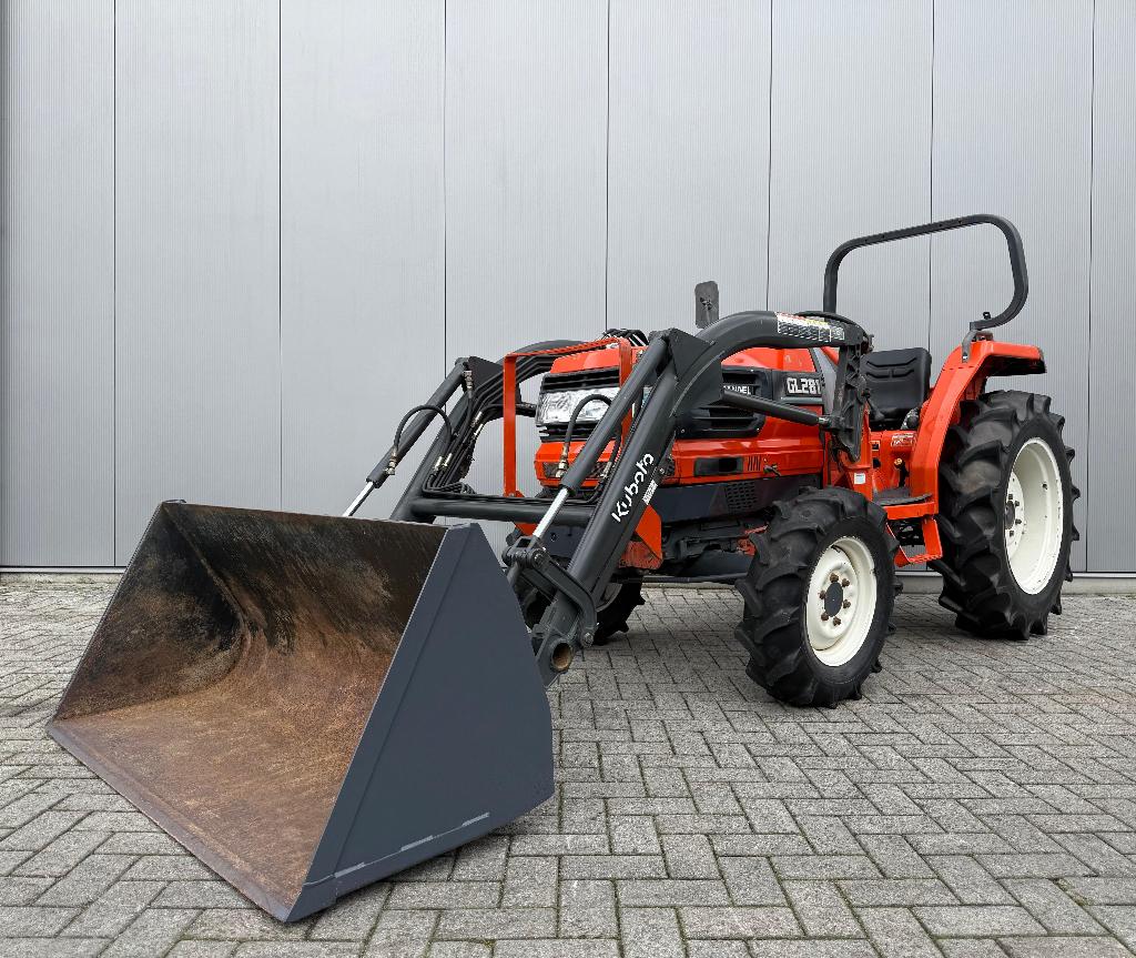 Kubota GL281 30PK minitrekker met voorlader - 4WD - 400kg, Overige merken, Gebruikt, Tot 2500, Ophalen of Verzenden