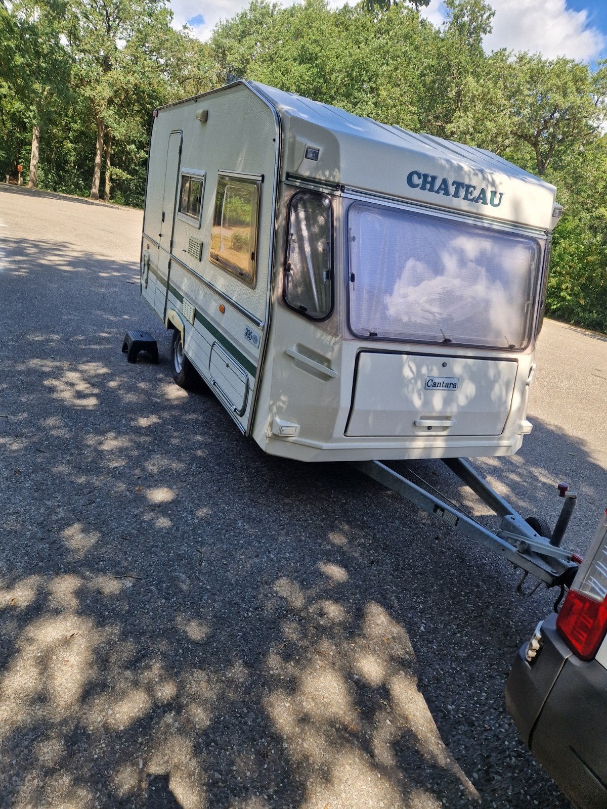 chateau 395 c caravan 4 persoons nieuwstaat 1996 compleet!, Chateau, Rondzit, Bedrijf, Luifel