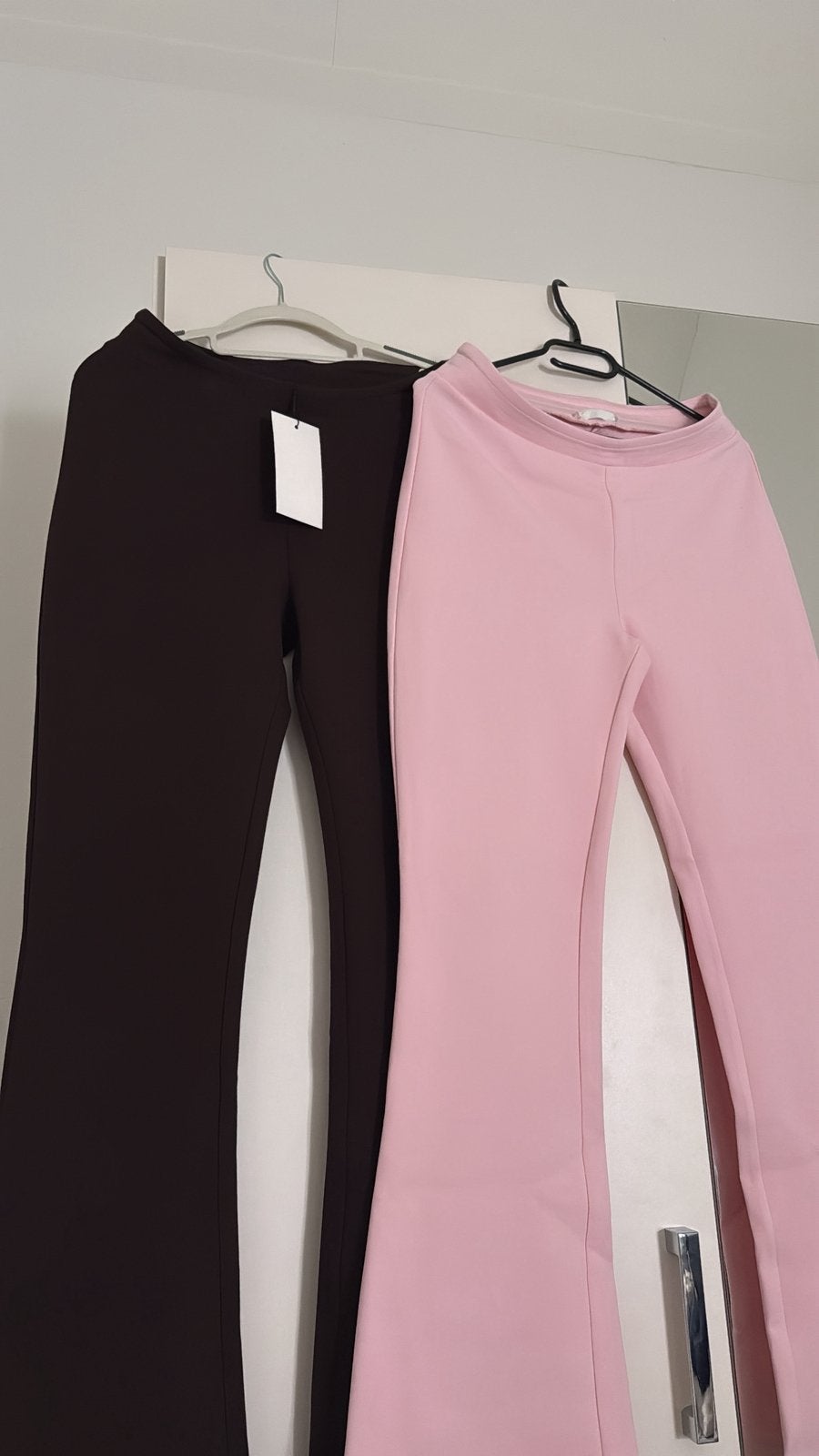 Flared pants, Bruin, Verzenden, Maat 42/44 (L), Nieuw