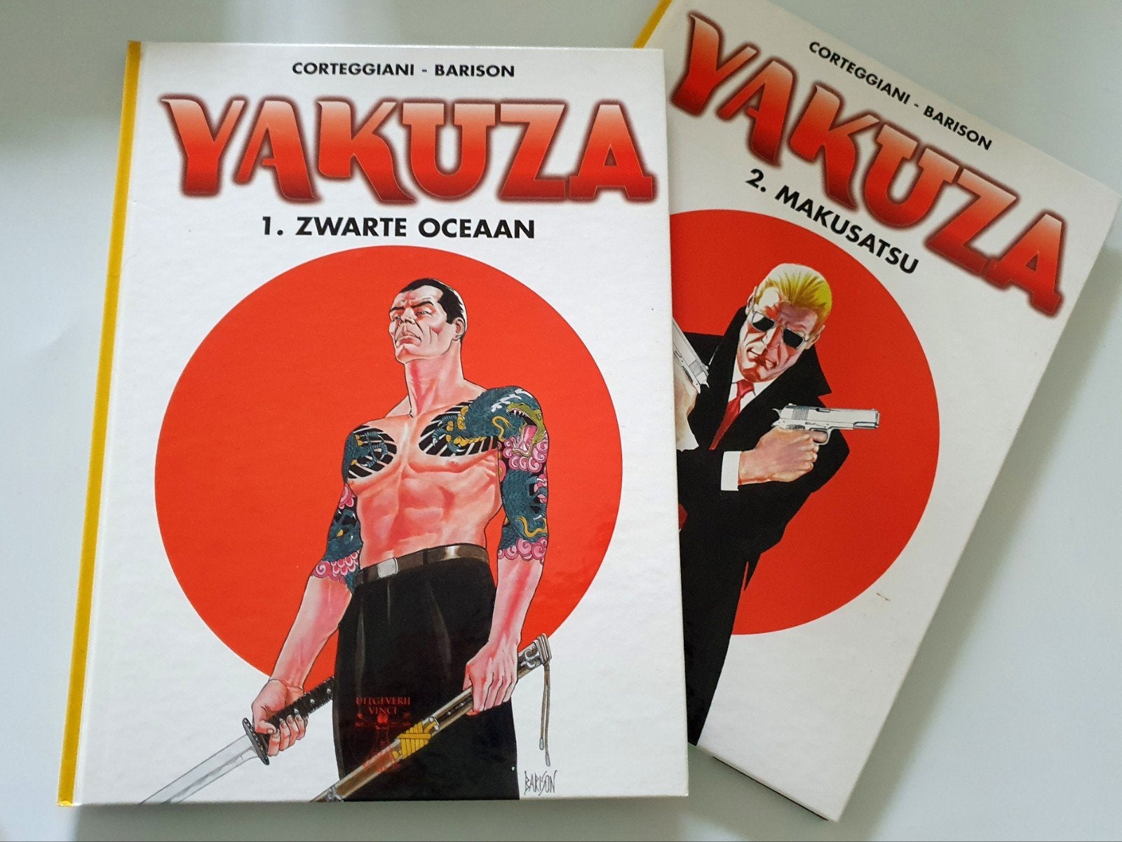Yakuza stripboeken 1 & 2  Speciale Uitgave !!!!, Meerdere stripboeken, Ophalen of Verzenden, Zo goed als nieuw, Corteggiani - Barison