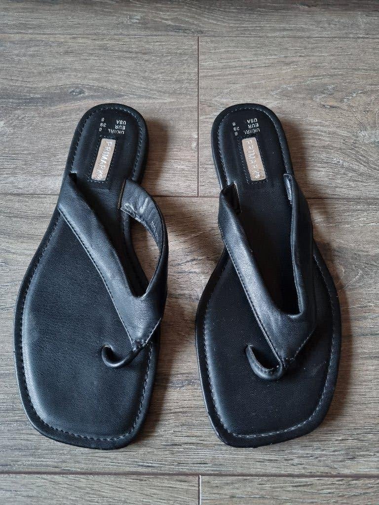 Slippers / teenslippers voor dames -- maat 39 -- Primark, Slippers, Primark, Zwart, Ophalen of Verzenden