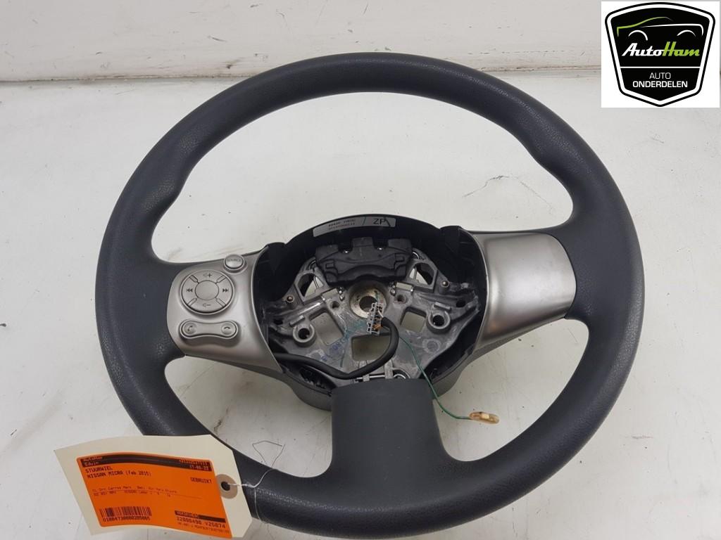 Stuur Nissan Micra (K13) (2010-05/2017-03) 484301HA0C, Gebruikt, Germany@nissan-services.eu, Kronenweg 38, Wesseling 50389, , Duitsland