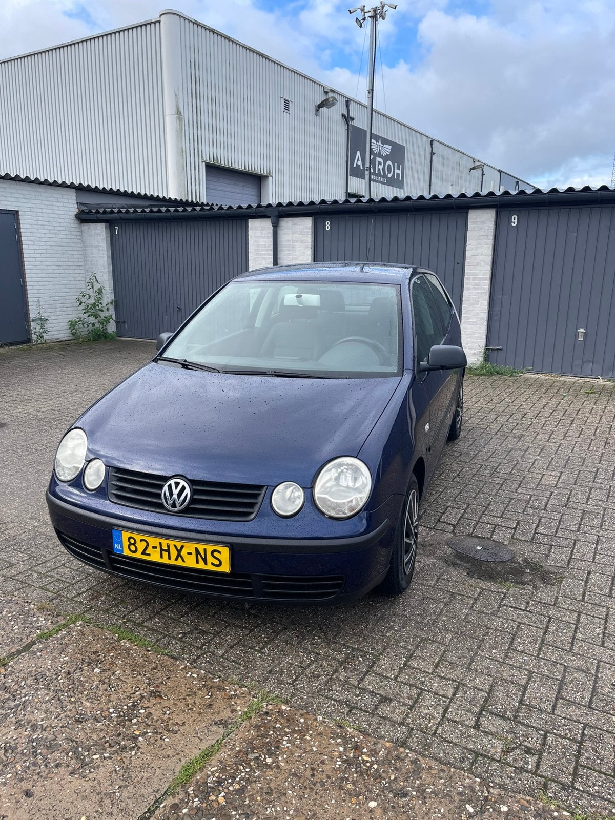 Volkswagen Polo 1.4 55KW 2002 apk 28/3/2027 dealer onderhoud, Voorwielaandrijving, 4 cilinders, Blauw, Origineel Nederlands