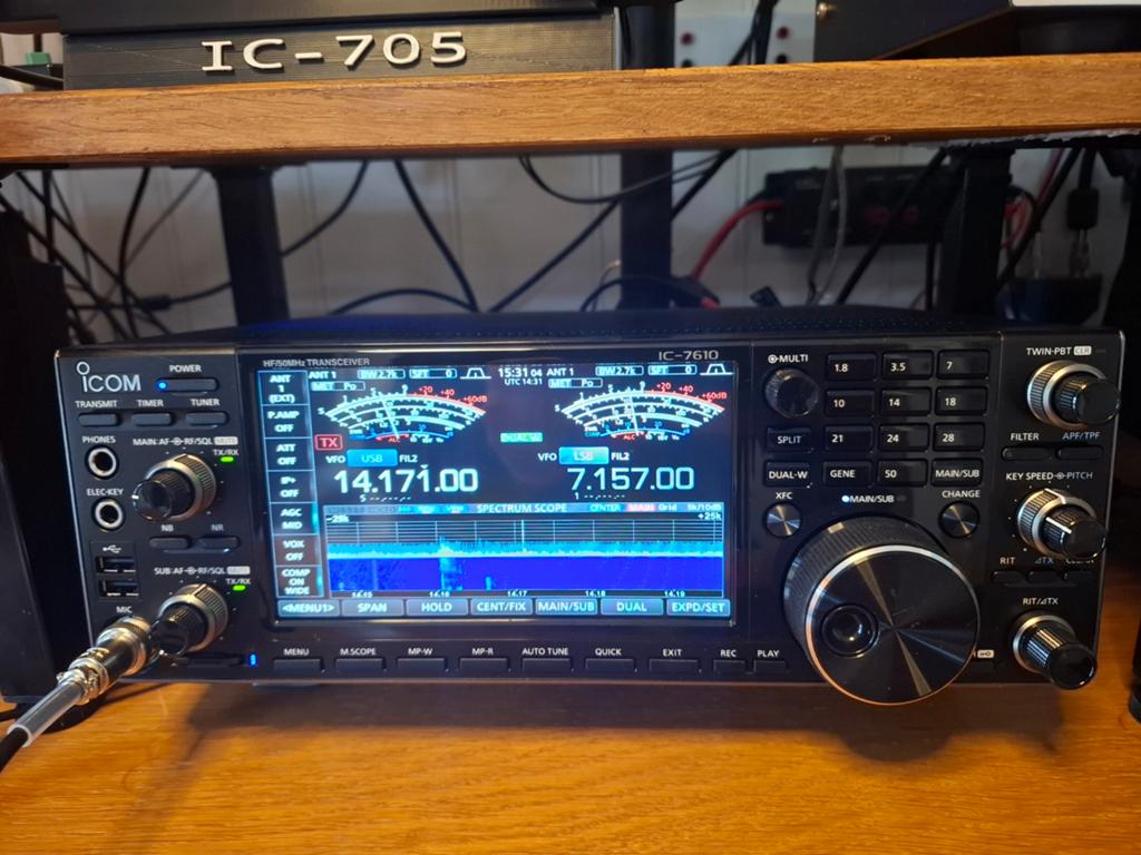 Icom IC7610V2  , 2 maanden oud, Ophalen of Verzenden, Zo goed als nieuw