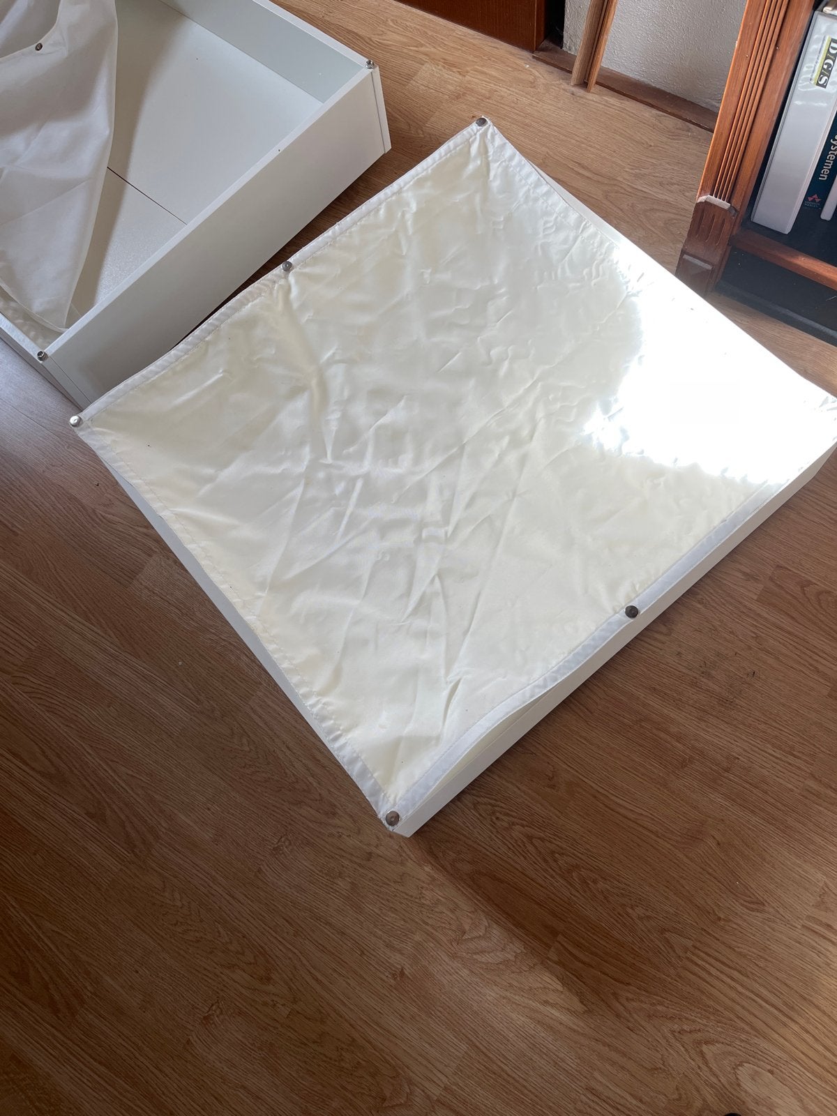 2x IKEA MALM Bedlade wit - Zo goed als nieuw, Ophalen, Zo goed als nieuw, Wit, Hout