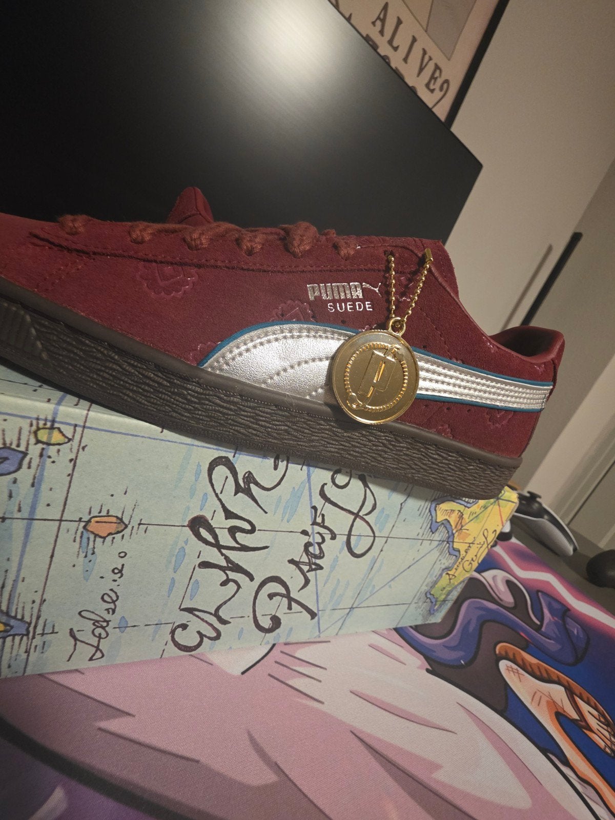 One Piece x Puma Limited Collab Shanks sneakers, Puma, Overige kleuren, Nieuw, Ophalen of Verzenden