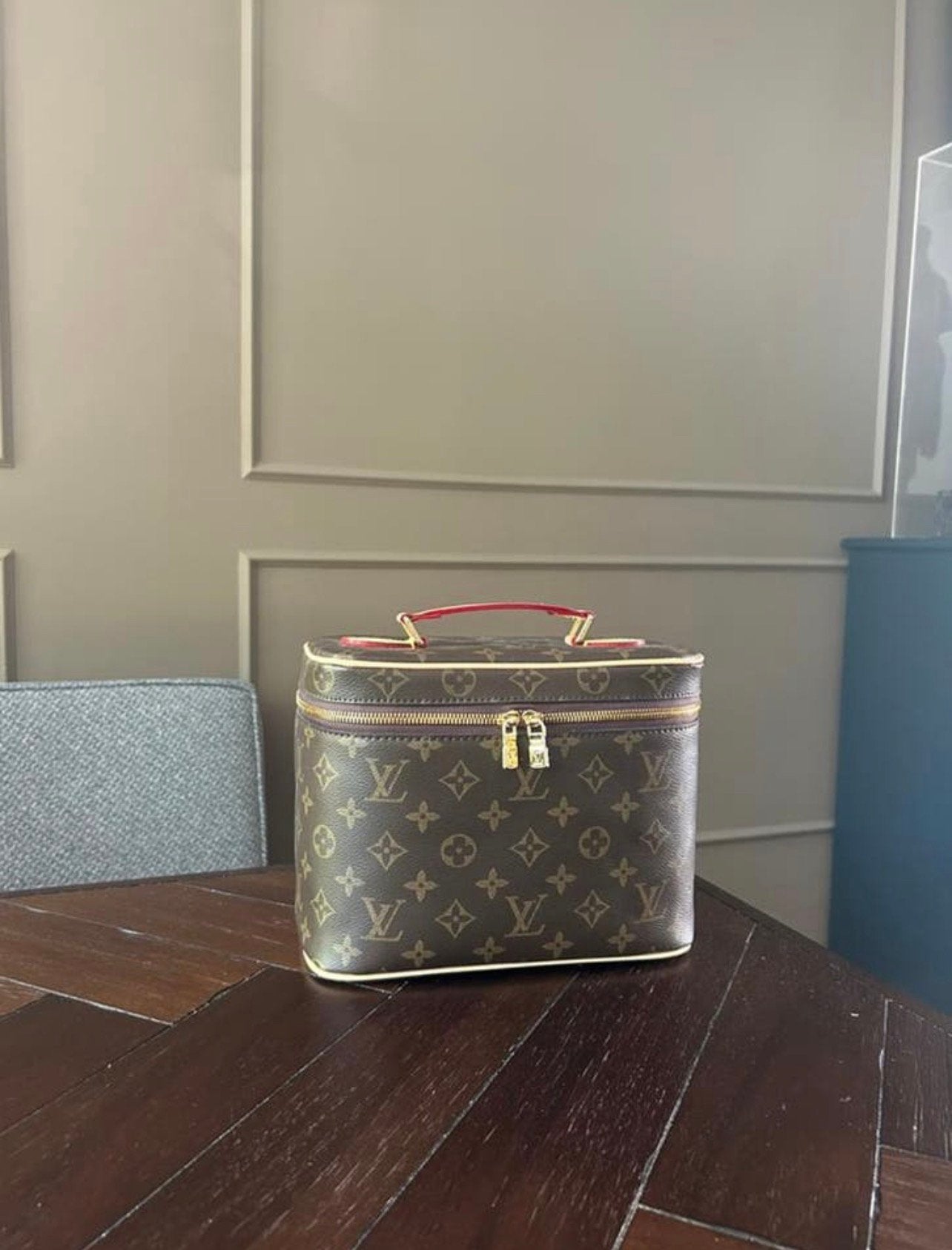 Louis vuitton toliet tas, Ophalen of Verzenden, Zo goed als nieuw, Zwart