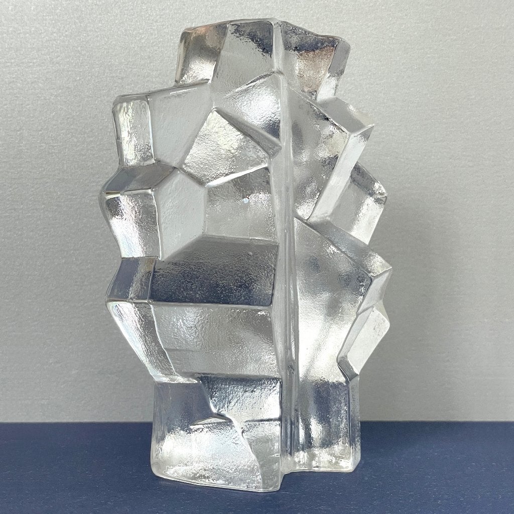Christer Sjogren art-glas OBJECT Lindshammar Sweden vintage, Ophalen of Verzenden