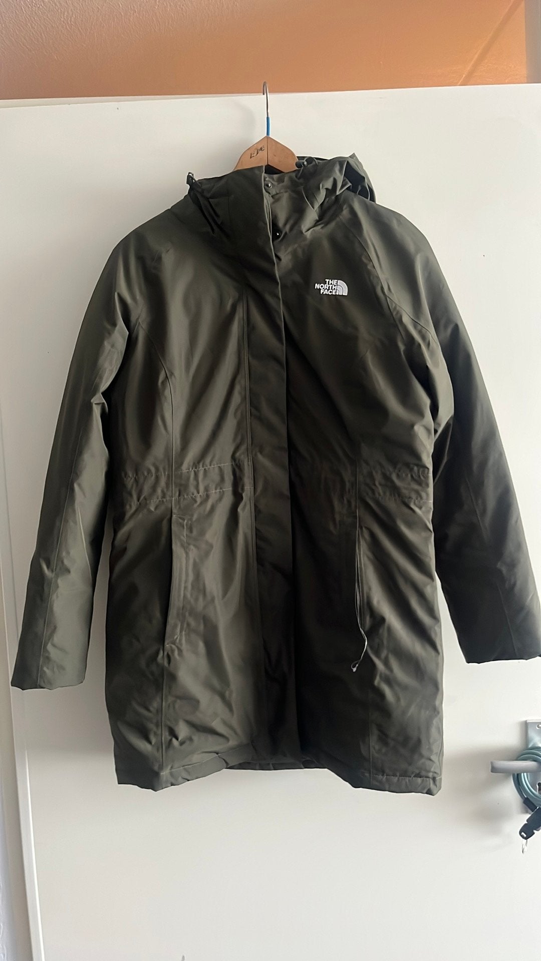 Splinternieuw the north face lange jas, Ophalen of Verzenden, Nieuw, Maat 42/44 (L), Groen