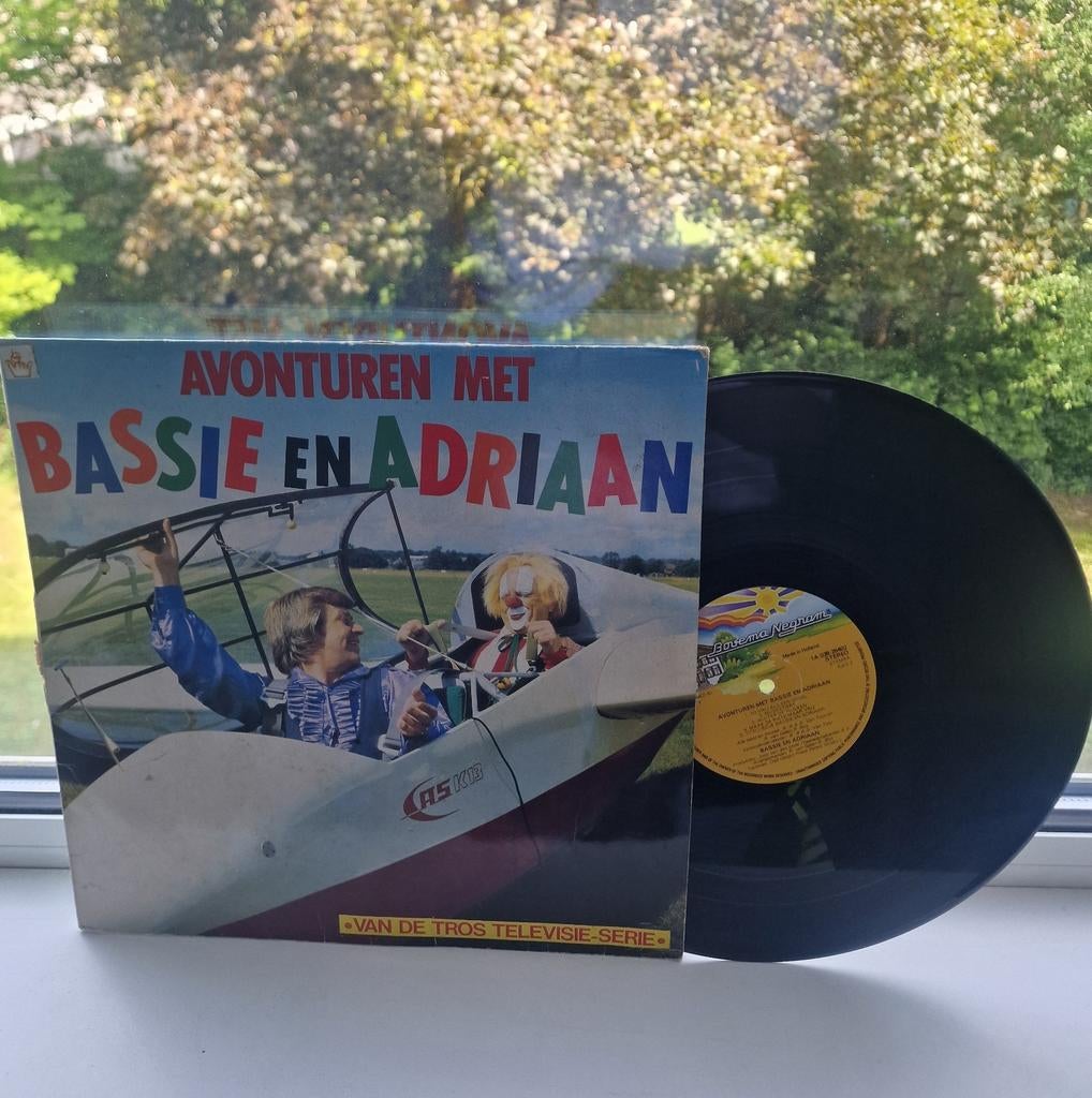 Bassie en Adriaan - Avonturen met Bassie en Adriaan LP, Ophalen of Verzenden, Zo goed als nieuw, 12 inch