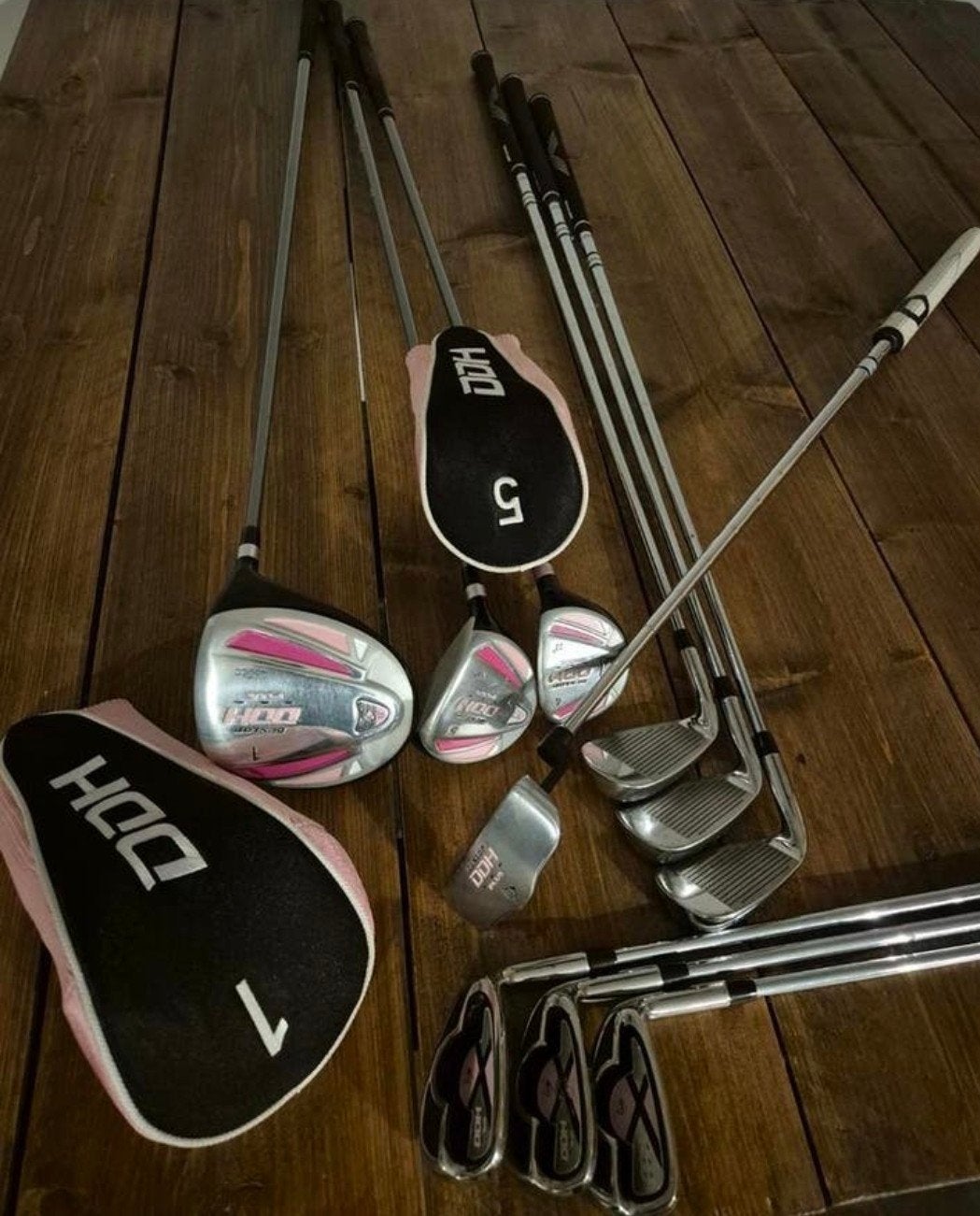 Dunlop DDH plus dames golfset(stalen shafts), Ophalen of Verzenden