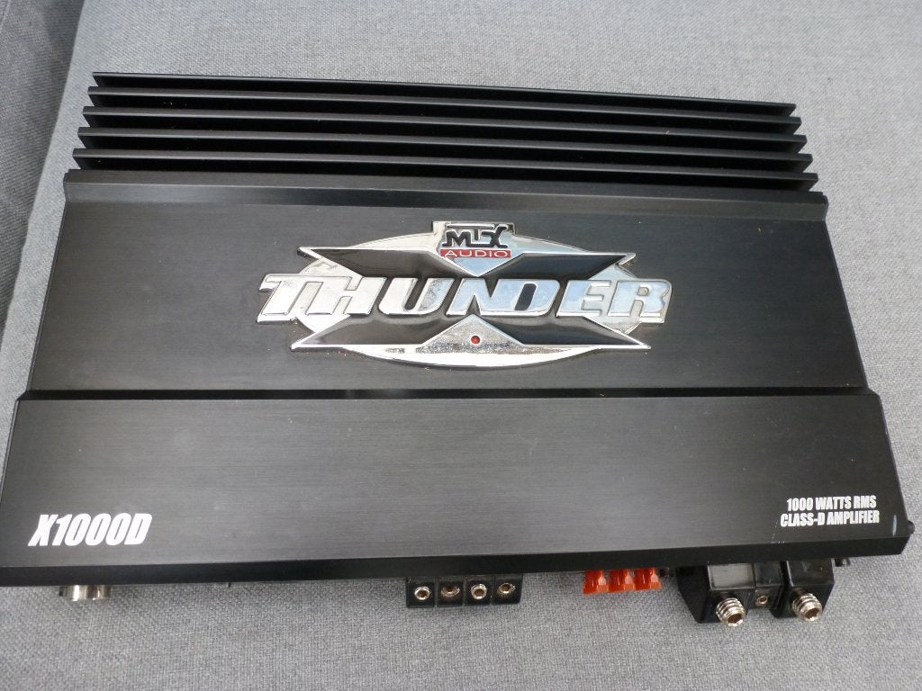 Mtx x1000d Versterker Monoblock 1000 Wrms, Ophalen, Gebruikt