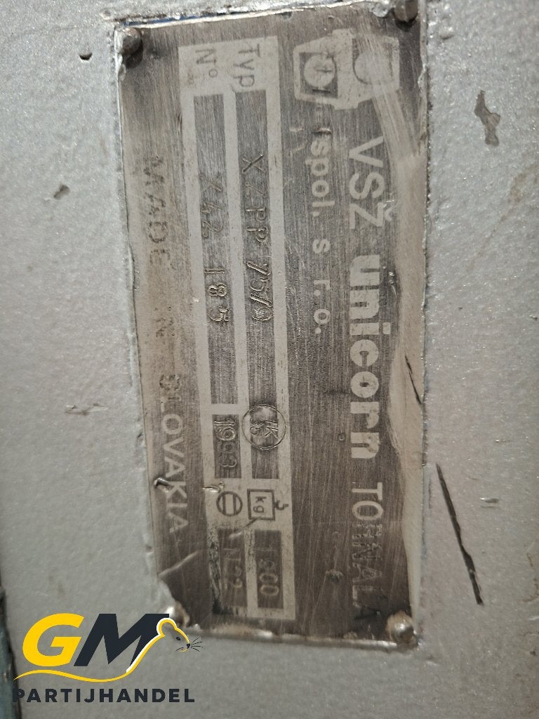 VSZ Unicorn Tornal profiel wals, Ophalen