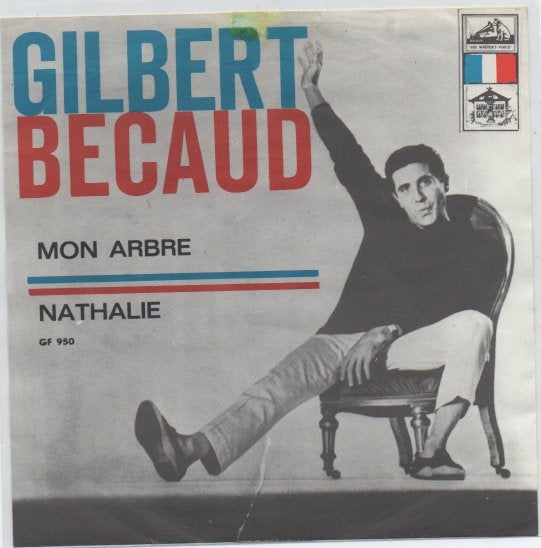 Gilbert Becaud- Nathalie, Cd's en Dvd's, Vinyl Singles, Gebruikt, 7 inch, Ophalen of Verzenden, Pop