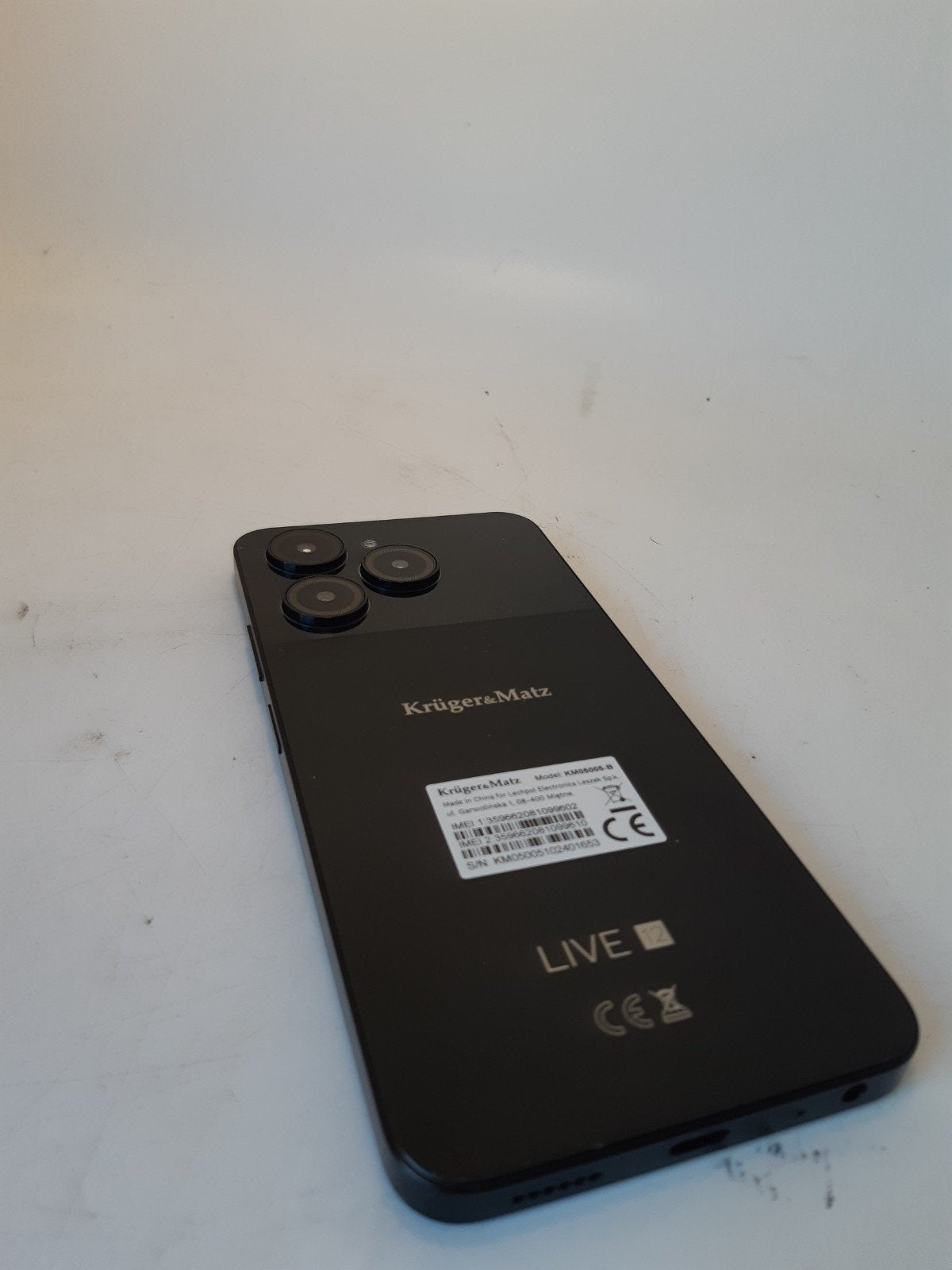 Kruger&Matz LIVE 12 Smartphone - Zo goed als nieuw, Overige modellen, Onbekend, Ophalen of Verzenden, Zo goed als nieuw
