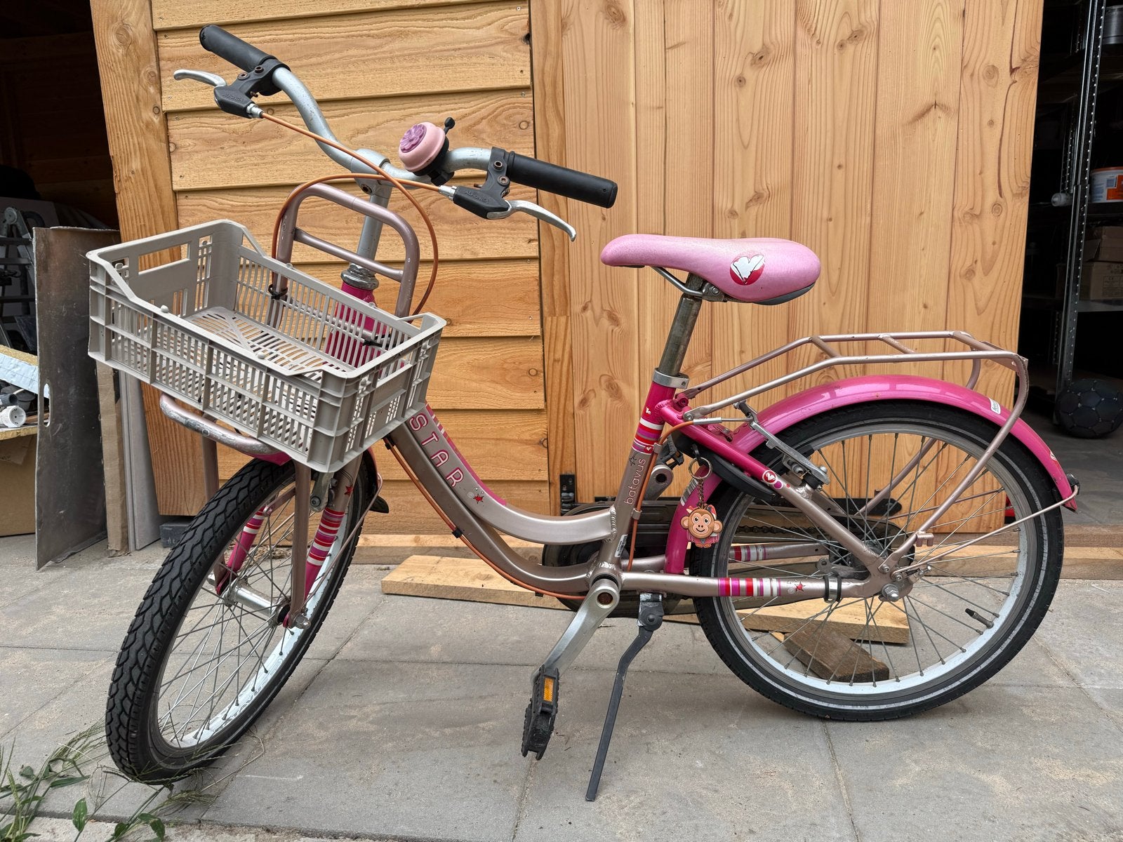Batavus Star 20 inch meisjesfiets, Fietsen en Brommers, Ophalen, Gebruikt, 20 inch