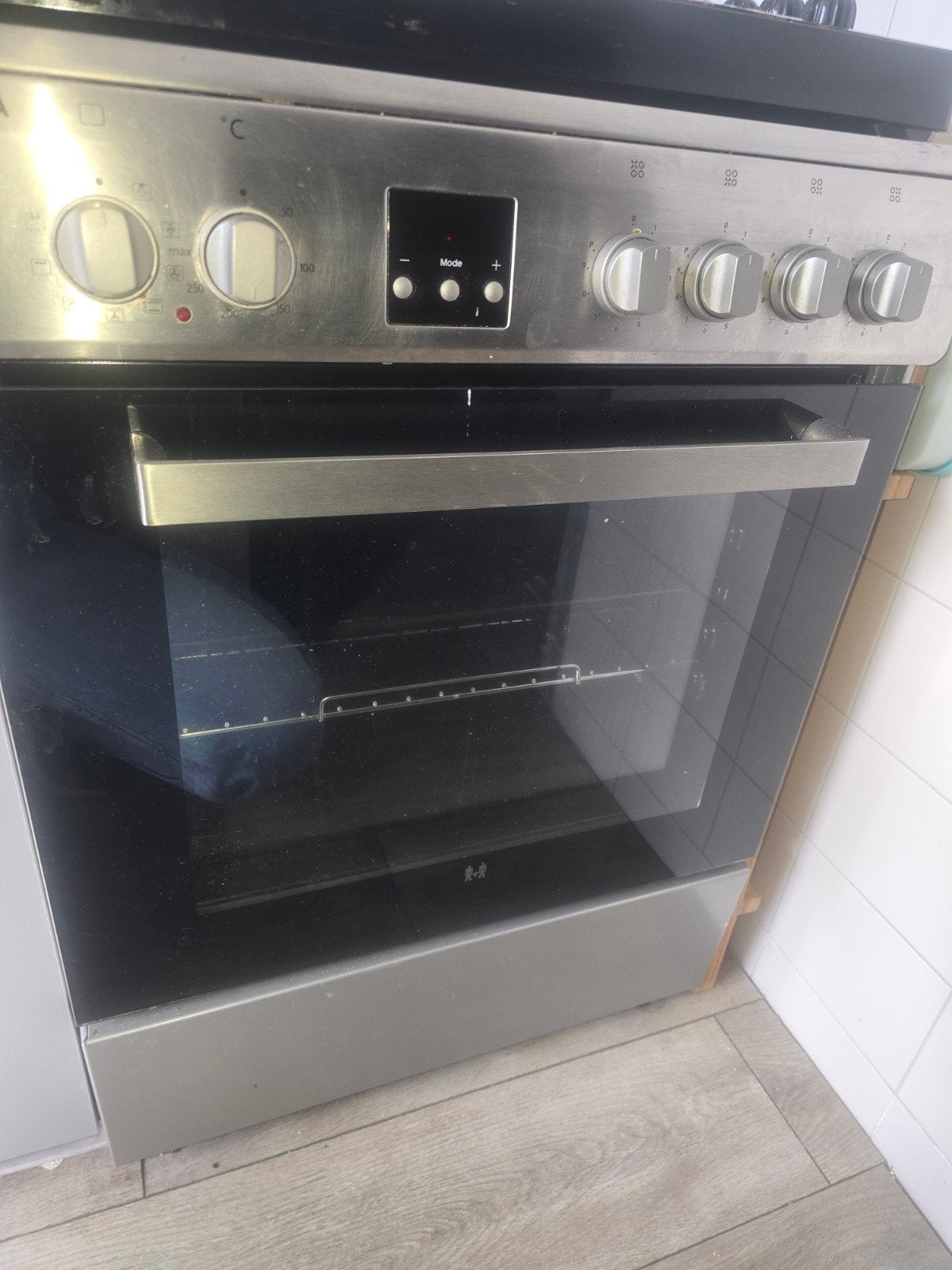 M-System Vrijstaand Inductie Fornuis met Oven, Witgoed en Apparatuur, Fornuizen, Gebruikt, 60 cm of meer, Inductie, Vrijstaand