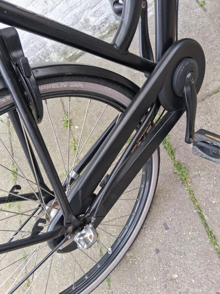 BSP Metropolis transportfiets - Zo goed als nieuw, Terugtraprem, Zo goed als nieuw, 50 tot 53 cm, Ophalen