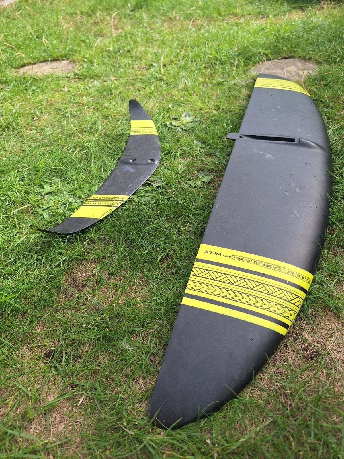 Naish foil front wing 1240 + 280 stabilizer carbon, Nieuw!, Watersport en Boten, Wingsurfen, Ophalen of Verzenden, Zo goed als nieuw