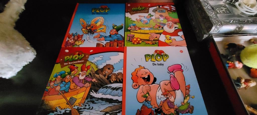 4x kabouter Plop boekjes 21,22, 36 en beverdam, Studio 100, Ophalen of Verzenden, Zo goed als nieuw, 2 tot 3 jaar
