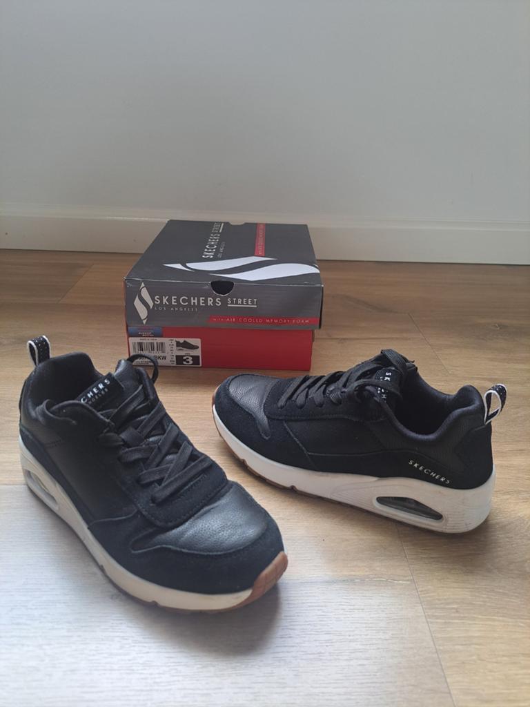 Skechers Street Uno Stand on Air sneakers zwart - maat 35, Kleding | Dames, Schoenen, Skechers, Zwart, Ophalen of Verzenden, Sneakers of Gympen