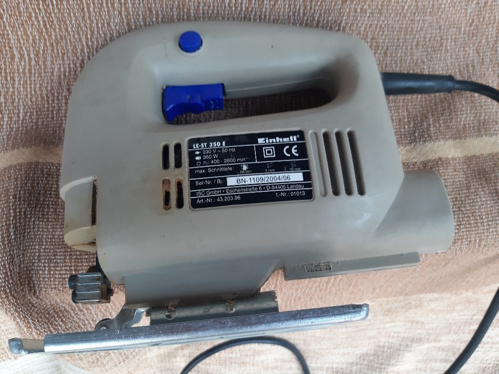 Einhell Decoupeerzaag, Doe-het-zelf en Verbouw, Ophalen, Gebruikt, Decoupeerzaag, Einhell