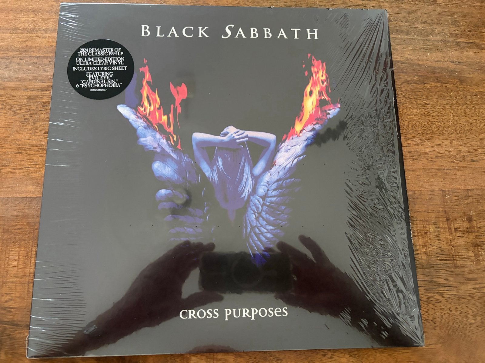 Black Sabbath - Cross Purposes (Limited Edition Clear Vinyl), LP, Ophalen of Verzenden, Zo goed als nieuw, Hardrock