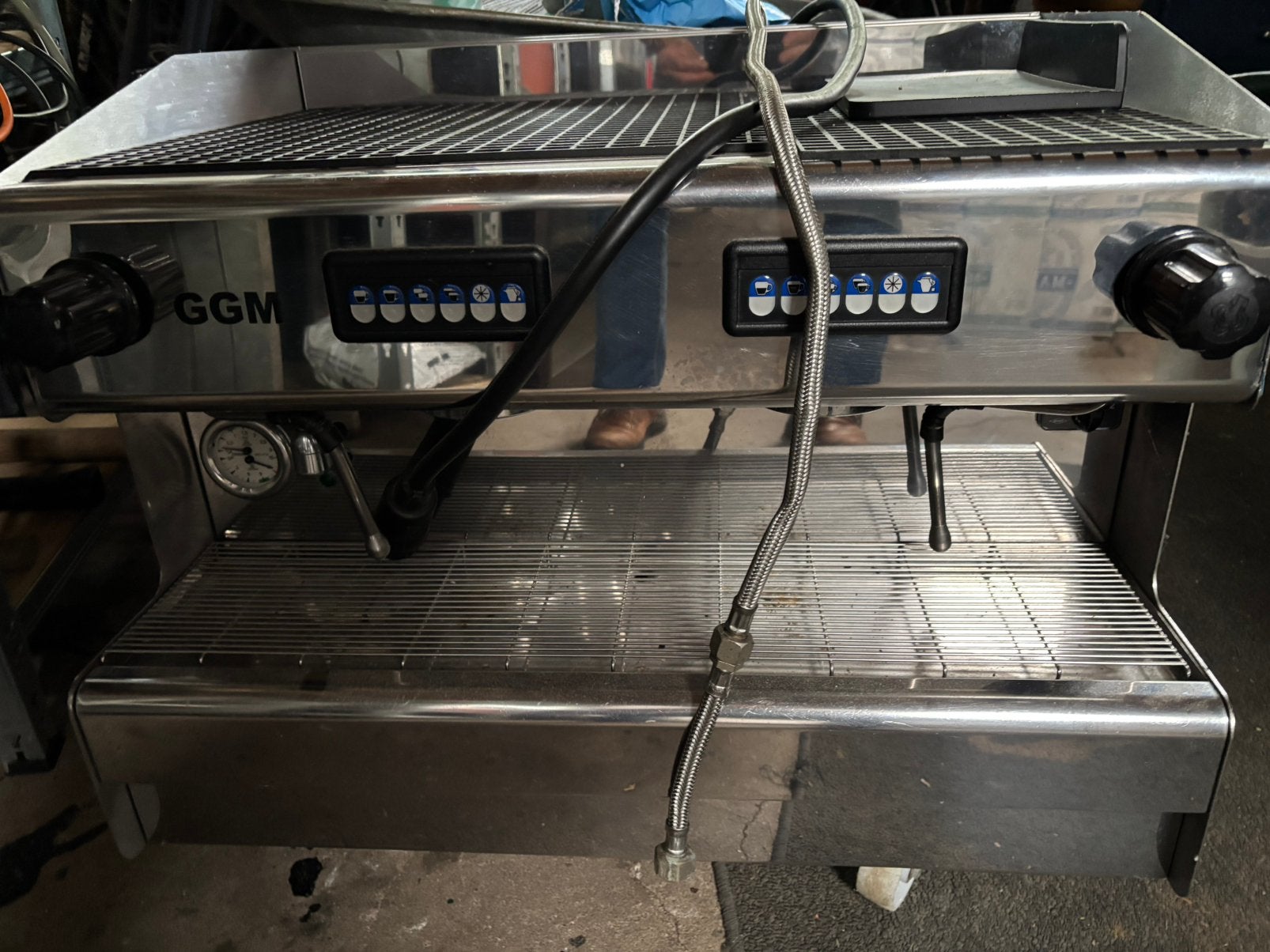 GGM piston koffieautomaat, Gebruikt, 10 kopjes of meer, Koffiemachine, Koffiebonen