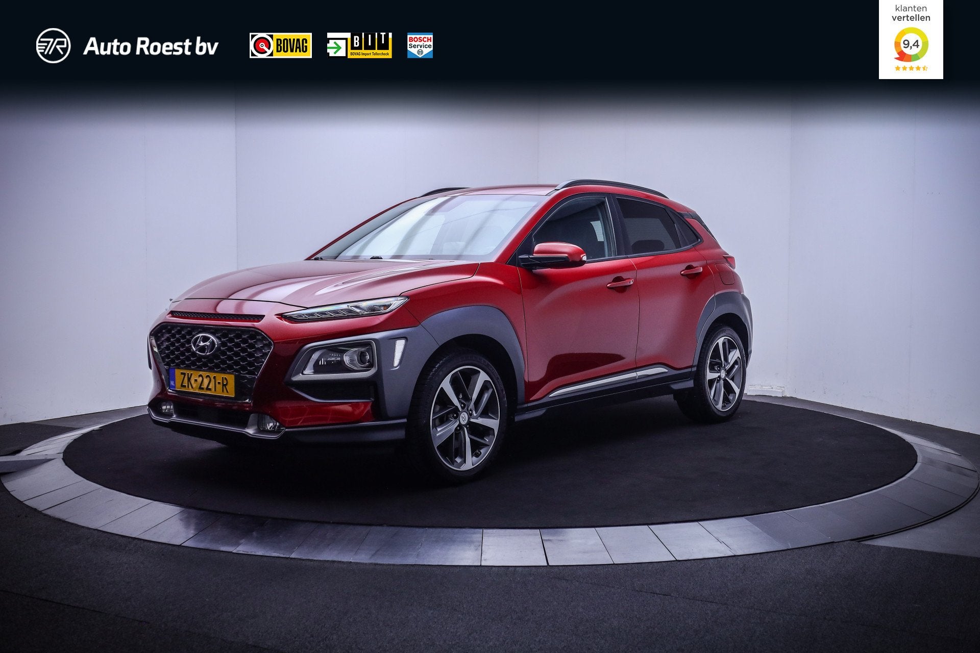 Hyundai KONA 1.0 T-GDI Premium KRELL AUDIO | CARPLAY | LEDER, Gebruikt, Handgeschakeld, 600 kg, 3 cilinders