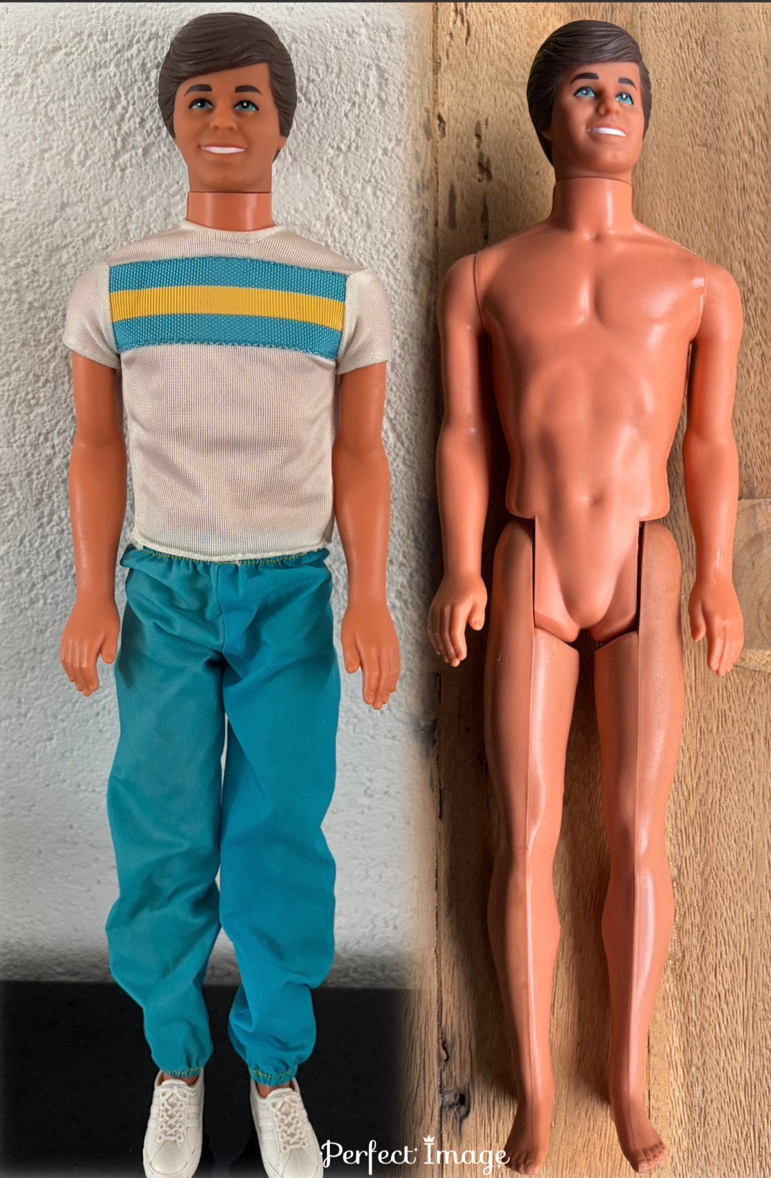Vintage Mattel Ken 1983–Great Shape (7318) Originele Outfit, Ophalen of Verzenden, Zo goed als nieuw, Pop