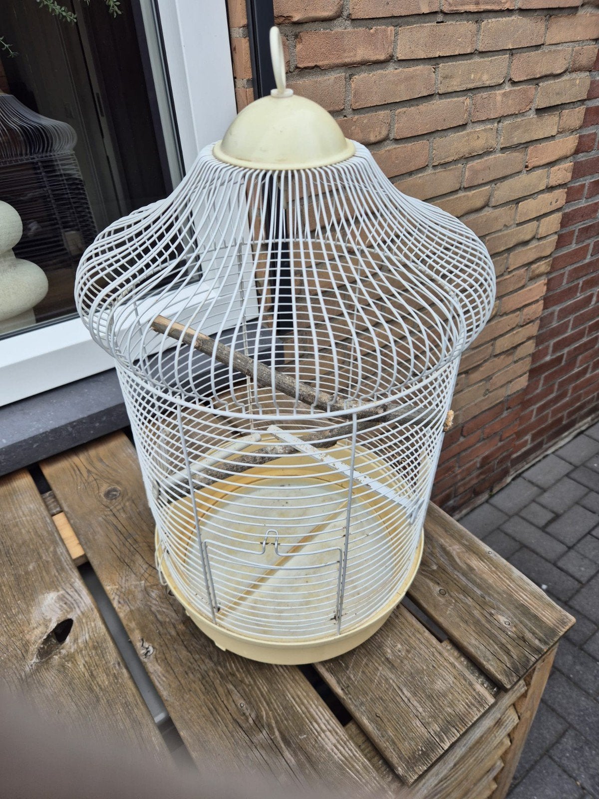 Vogelhok, Dieren en Toebehoren, Vogels | Hokken en Kooien, Ophalen, Gebruikt, Kunststof, Vogelkooi