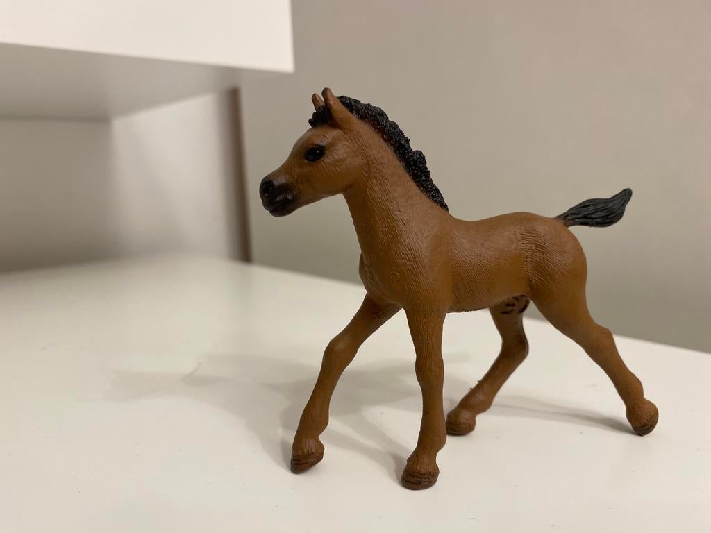 Schleich Exclusive Arabier Veulen ~ 82955, Ophalen of Verzenden, Zo goed als nieuw, Paard, Beeldje of Figuurtje