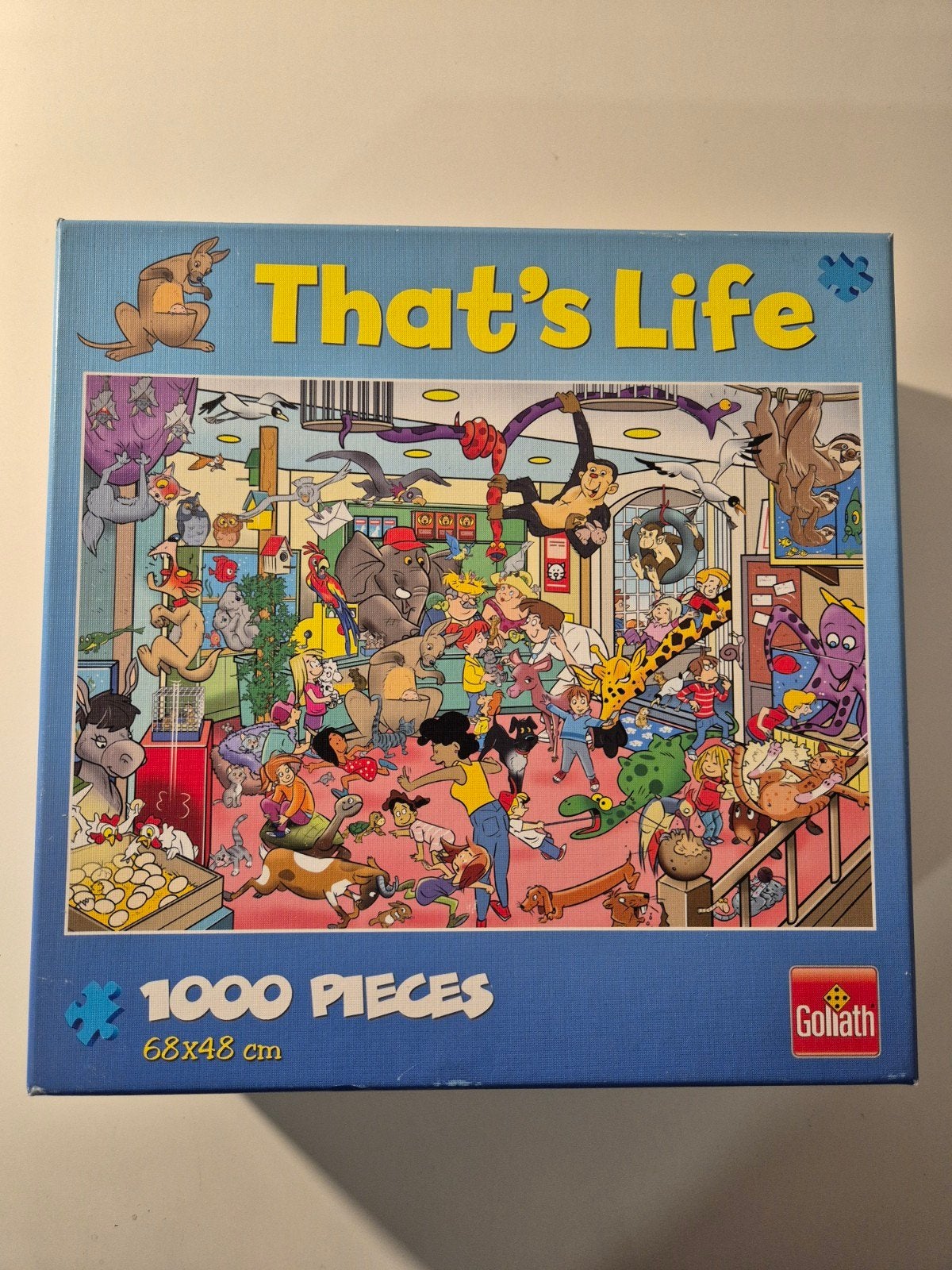 Goliath That's Life puzzel # 71423 - 1000 stukjes, Ophalen of Verzenden, 500 t/m 1500 stukjes, Zo goed als nieuw