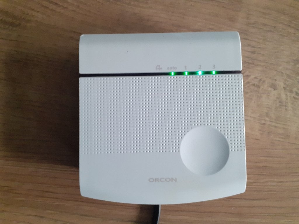 Orcon 15RF CO2 control sensor, Doe-het-zelf en Verbouw, Ophalen, Zo goed als nieuw, Ventilator en Afzuiger