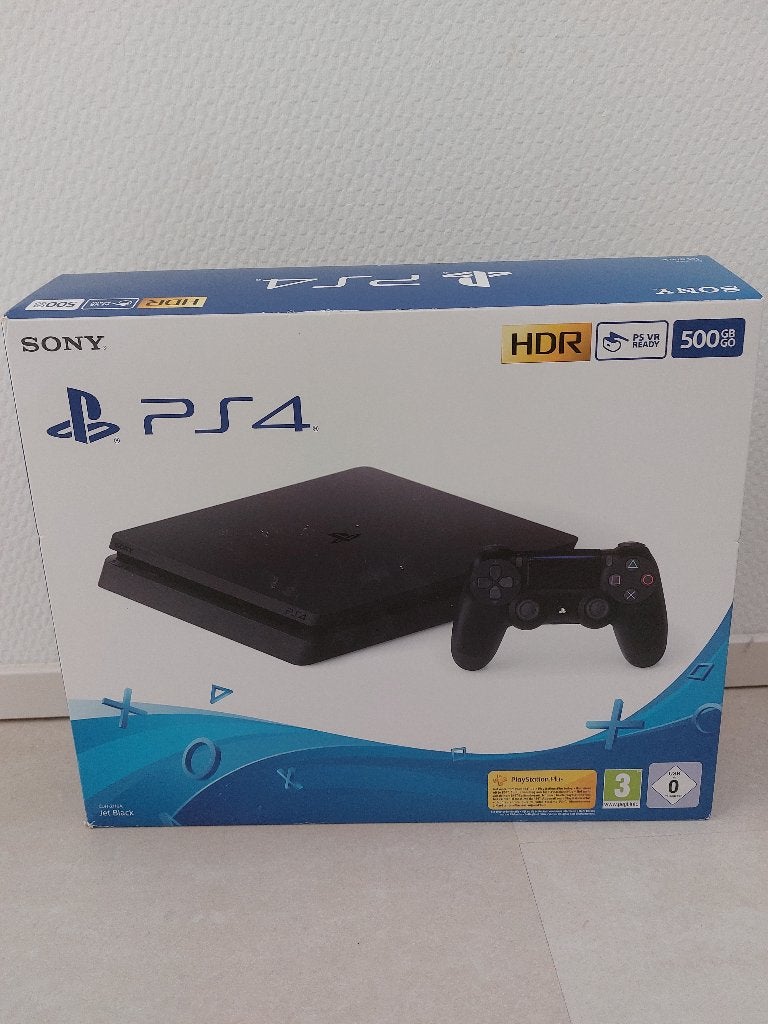 Ps4 slim met controller, Verzenden, Met 1 controller, Slim, 500 GB