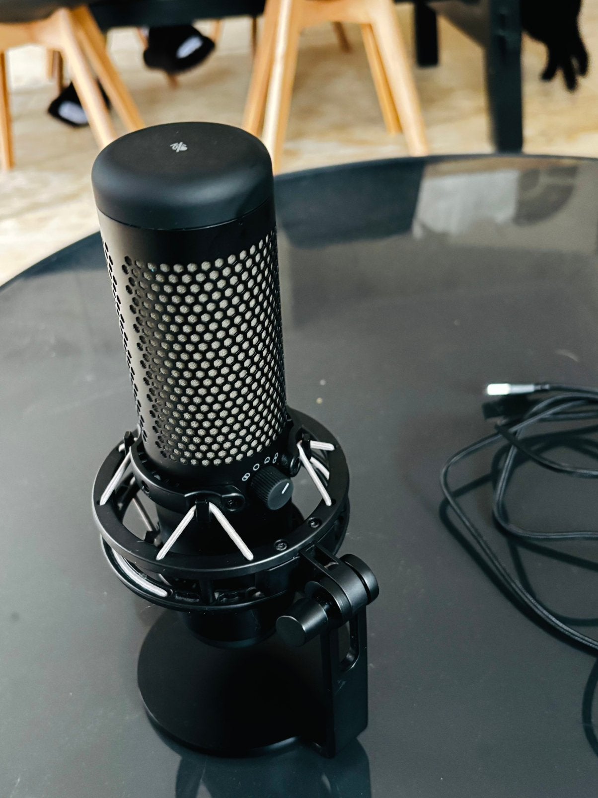 HyperX Quadcast / microfoon, Ophalen of Verzenden, Zo goed als nieuw