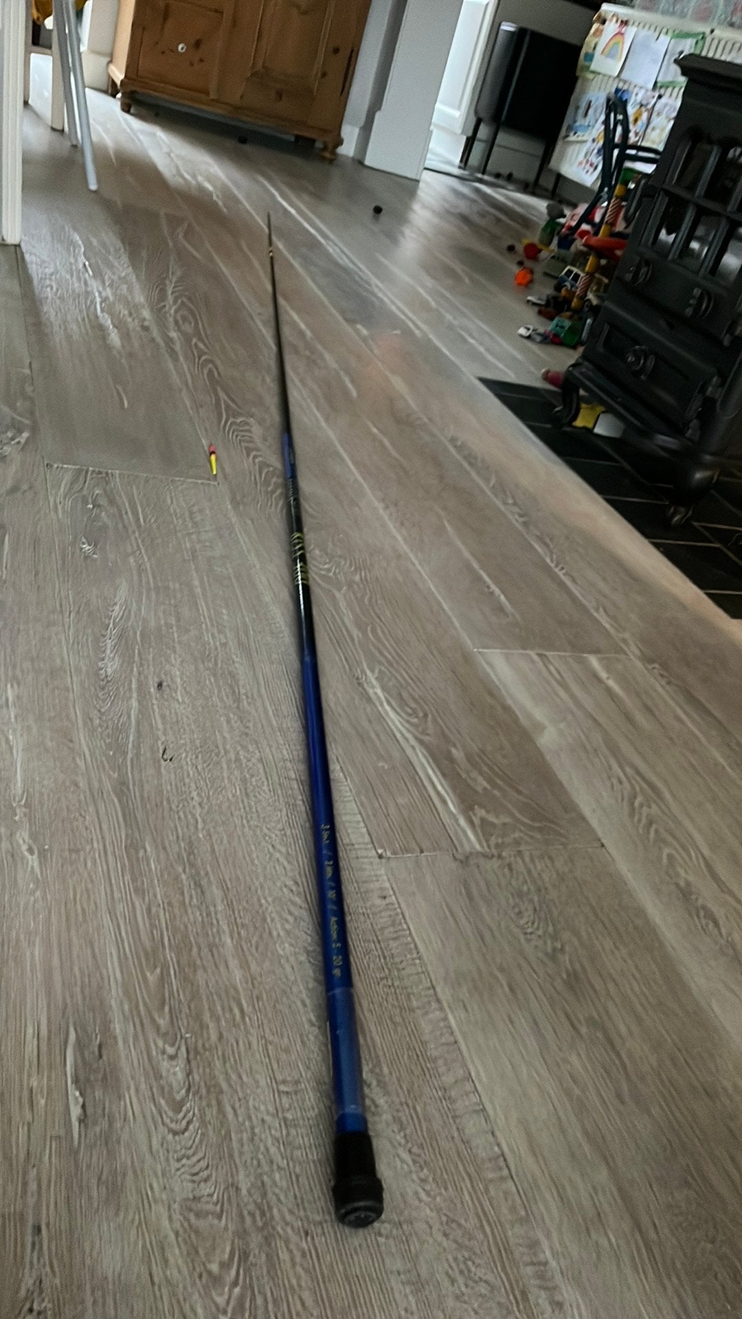 Te koop aangeboden: vaste hengel, Watersport en Boten, Ophalen, Gebruikt, Vaste hengel