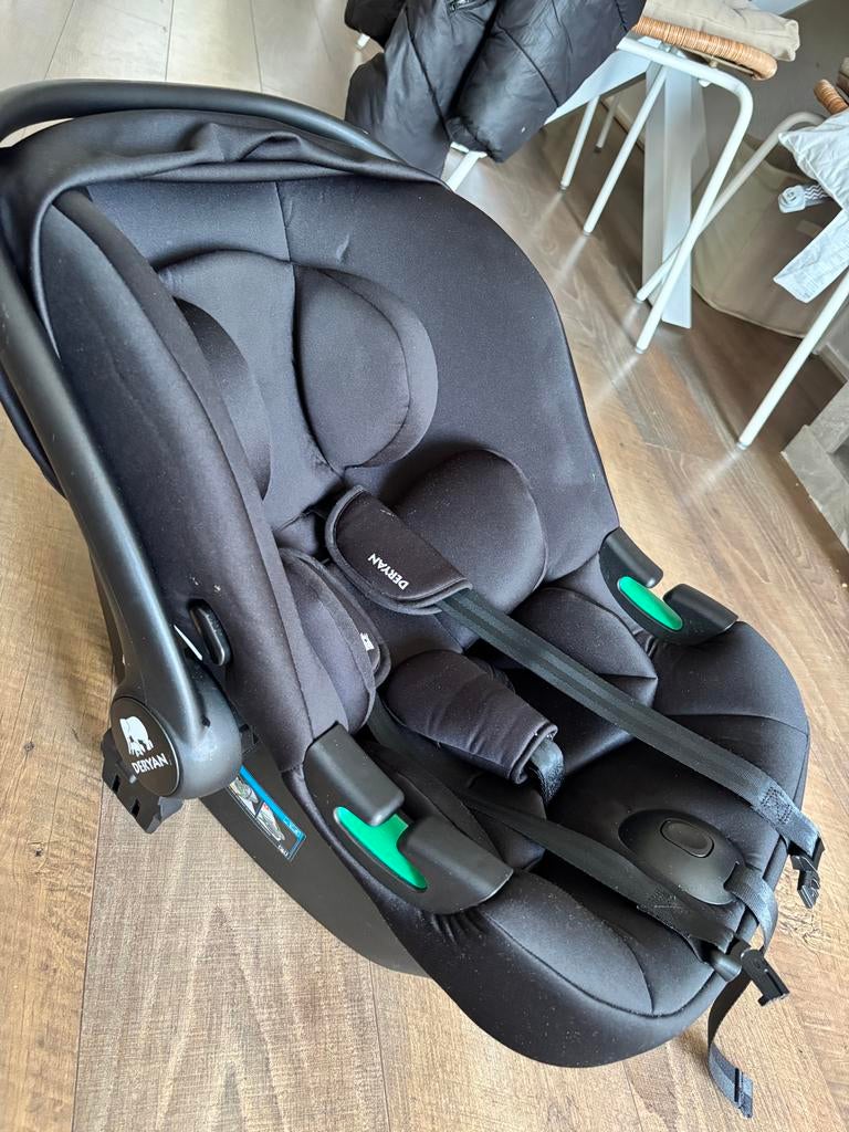 Evy² Duo Kinderwagen Zwart 2 in 1, Duowagen, Zo goed als nieuw, Ophalen, Kinderwagen