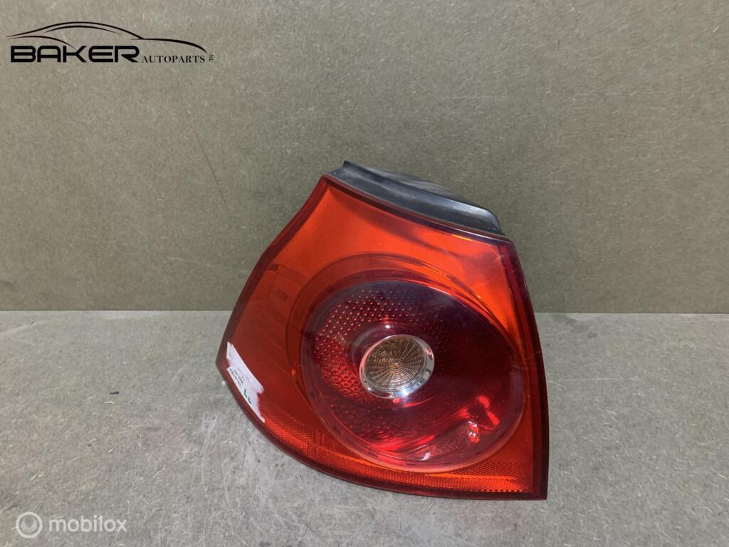 Achterlicht links Volkswagen Golf V ('03-'08), Gebruikt, Volkswagen, Ophalen of Verzenden, Volkswagen