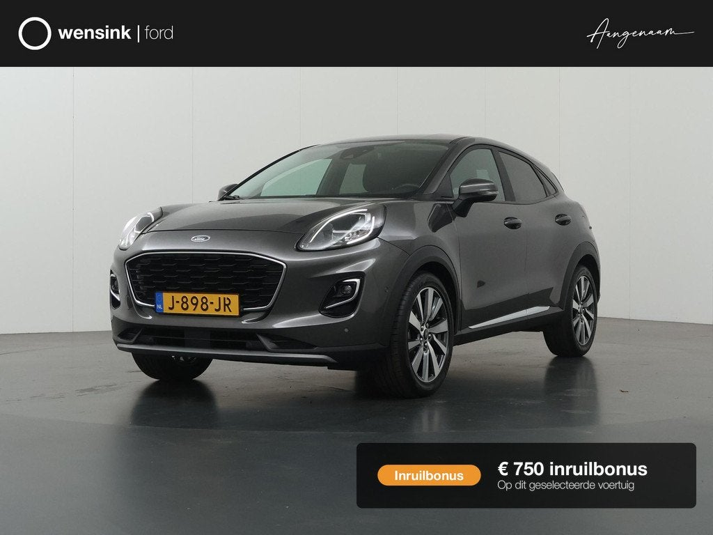 Ford Puma 1.0 EcoBoost Hybrid Titanium X First Edition | Win, Auto's, Ford, Voorwielaandrijving, Euro 6, 23 km/l, Origineel Nederlands