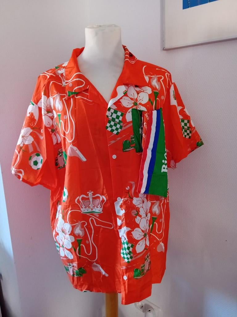 Oranje party pakket  koningsdag wk outfit  set, Ophalen of Verzenden, Zo goed als nieuw, Overige typen, Oranje of Koningsdag