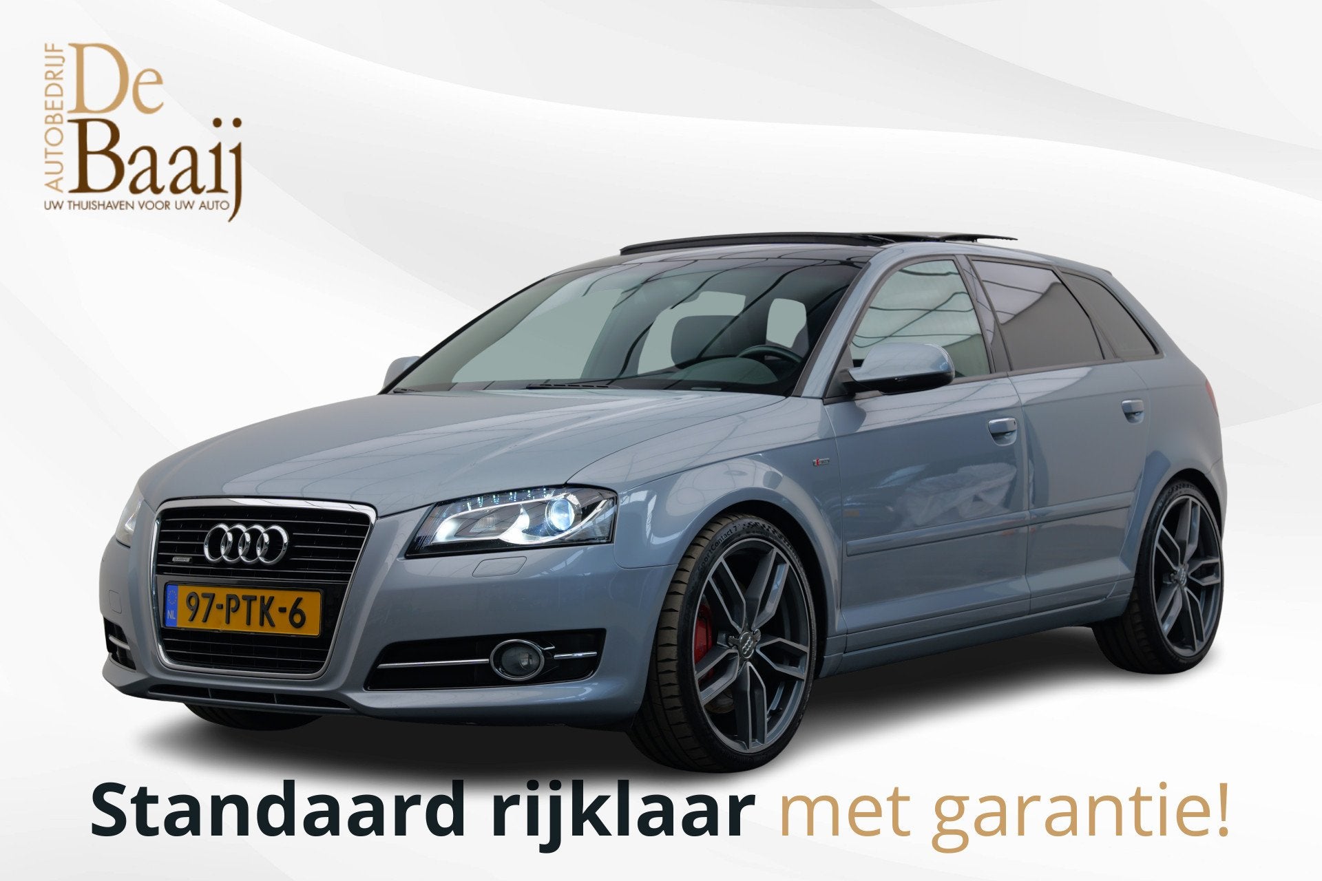 Audi A3 Sportback 2.0 TFSI quattro Ambition Pro Line S | S-L, Auto's, Euro 5, Gebruikt, Zwart, 4 cilinders