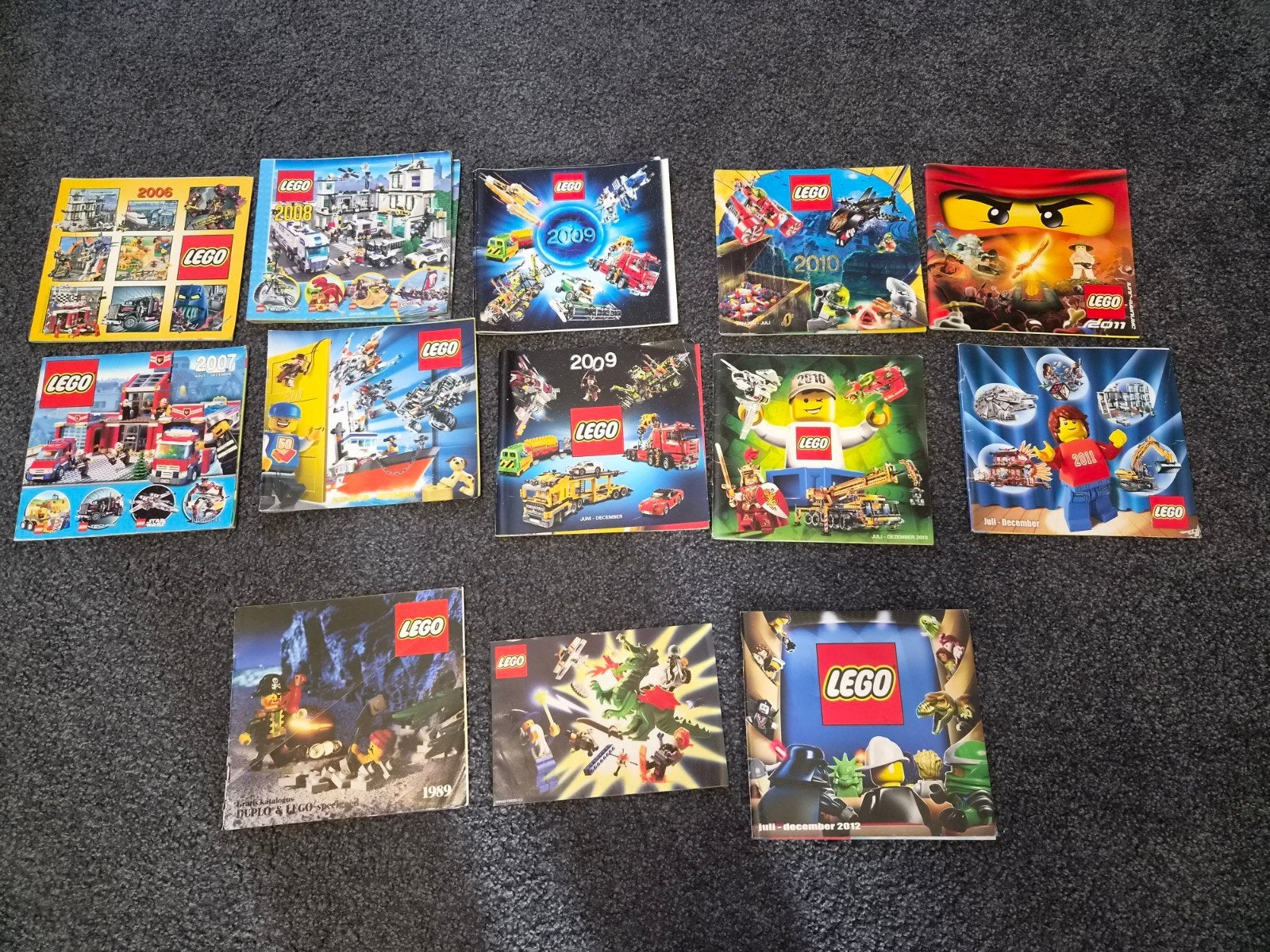 Diverse LEGO catalogi - jaren 1989-2011, Ophalen of Verzenden, Gebruikt, Overige typen, Lego