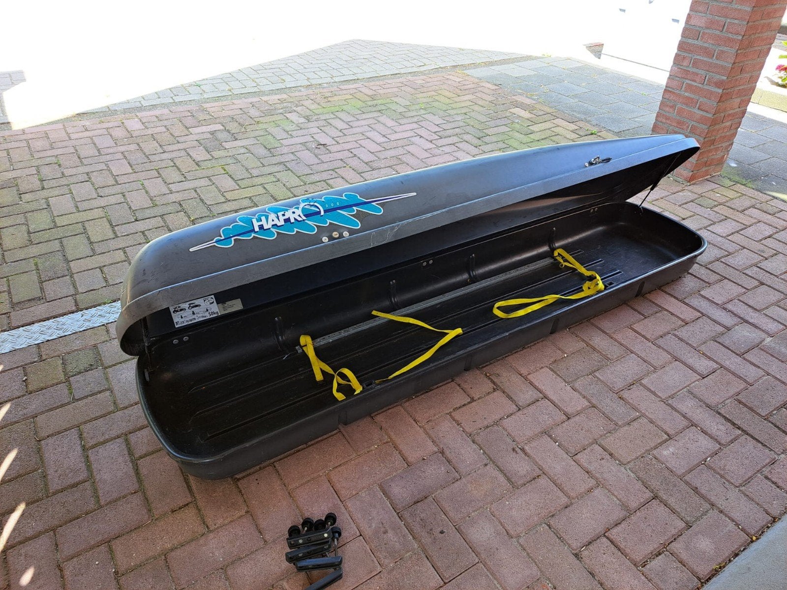 Hapro 300 Bagagebox/skibox, Ophalen, Gebruikt